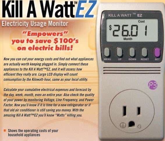 KILL A WATT Electric Monitor